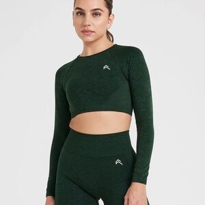 Oner Active EFFORTLESS SEAMLESS LONG SLEEVE CROP TOP